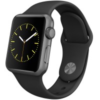 Apple Watch Sport Smart Watch (38 mm deep space gray aluminu ...